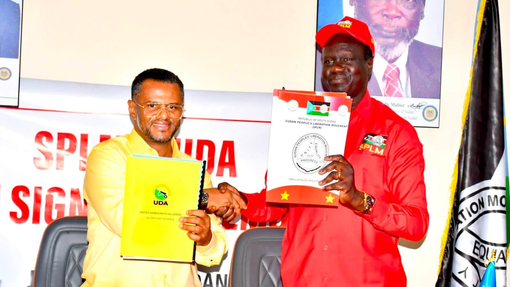 SPLM, Ruto’s UDA sign political cooperation pact ahead of December 2026 elections