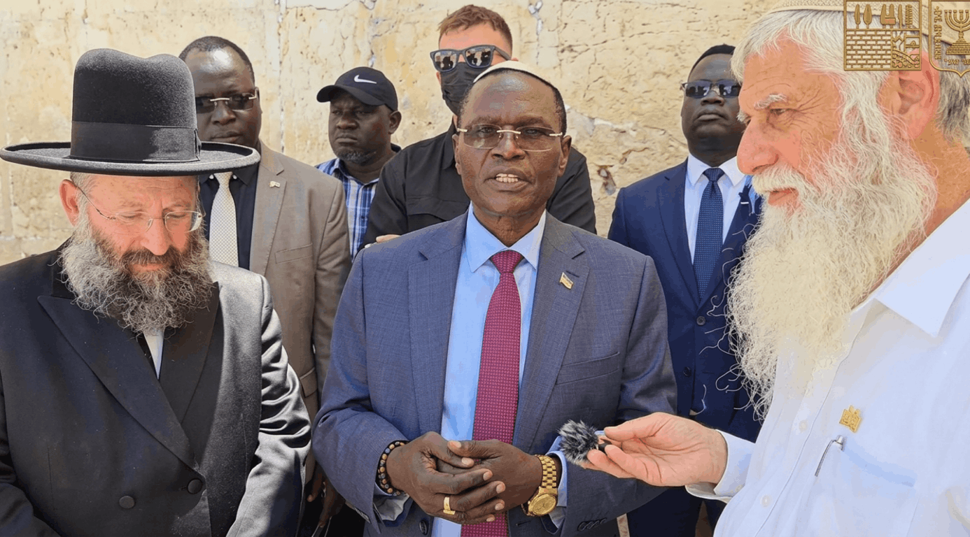 ‘You remain God’s chosen people,’ South Sudan foreign minister tells Israelis