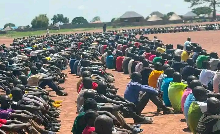 500 youth join police in Tonj South County to fight rising insecurity