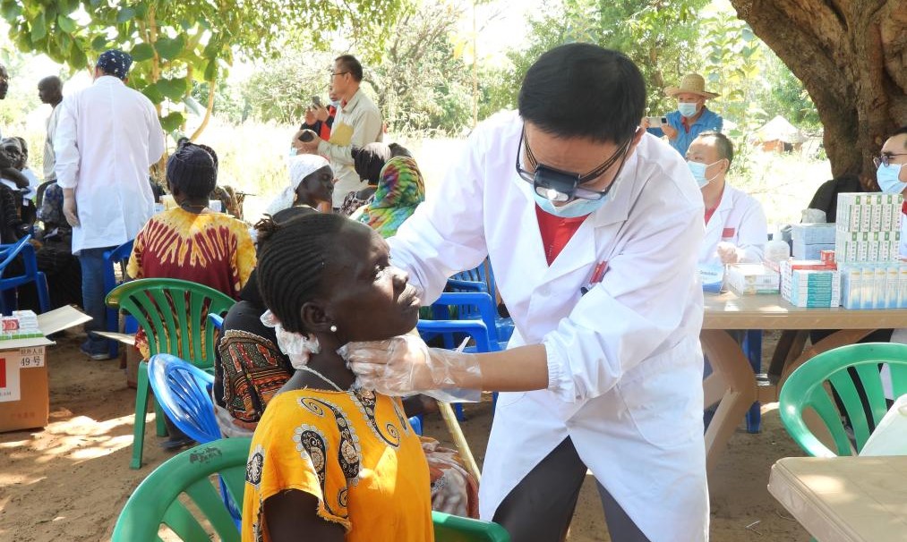 Chinese medical team treats 13,500 patients, performs 200 surgeries in South Sudan
